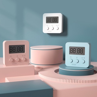【Estoque pronto】 Inklink Mini Cronômetro Eletrônico Fofo Aluno Gerente de Tempo de Aprendizagem Lembrete de Cozinha Relógio de Contagem Regressiva Cronômetro Digital (1)