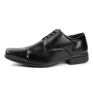 Sapato Social Sapato Masculino Com Cadarço Preto Verniz (3)