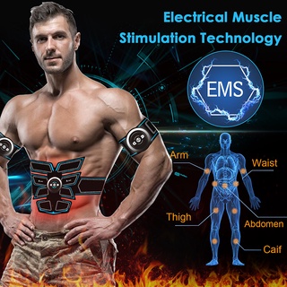 Simulador De Treino Muscular Abs Tonificador De Músculo 8 Almofadas 6 Modos (6)