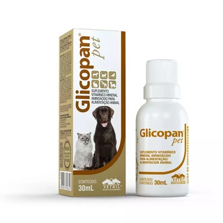 Glicopan Pet Suplemento Vitamínico Mineral Aminoácido