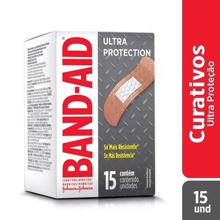 Curativos Band-Aid Ultra Proteção 15 Unidades