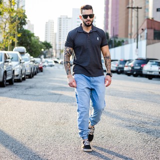 Calça Jogger Jeans Sarja Masculina Pronta Entrega