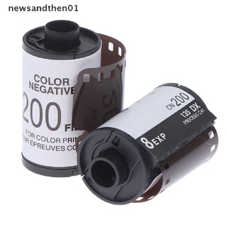 [newsandthen01] 8Pcs Filme De Câmera Negativo Colorido 35MM ISO SO200 Tipo-135 (1)