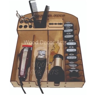 Suporte Organizador Máquina Barbeiro Barbearia Barbershop