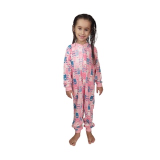 Pijama infantil macacão menina 100% Algodão (3)