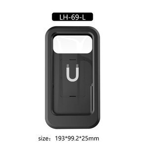 Universal uporte para celular moto Motorcycle Bike Waterproof Mobile Phone Holder With For Cell Phones Under 6.7 Inch (7)