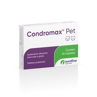 Condromax® Pet com 30 Tabletes - Suplemento - OuroFino Pet