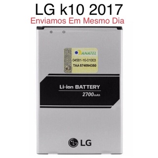 Bateria LG K10 2017 BL-46G1F 2800 mAh Nova 100%