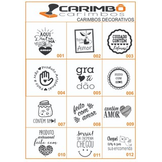 Kit 1 carimbo de agradecimento personalizado + 2 mini carimbos decorativos + 1 carimbo 4x4 + almofada carimbeira (2)