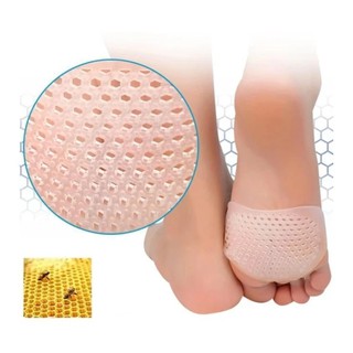 Palmilha Protetora de Dedos Ortopédica Silicone Gel Para Os Pés Conforto E Descanso