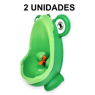 2 Mictorio Infantil Sapinho Pinico Verde Micbaby Nacional com tres ventosas (1)