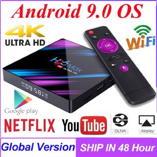 TV Box Smart H96 H96 max com Android 9 0/Wifi/Bluetooth 4 0 /Reprodutor de Mídia