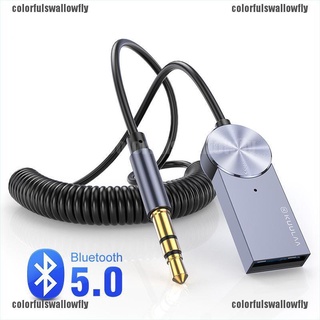 Colorswowfly Baseus Aux Adaptador Bluetooth Dongle Cabo Jack De 3.5mm Aux Bluetooth 5.0 Receptor Csf