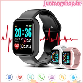 Y68 D20 Smartwatch Ip67 Waterproof Heart Rate Sport Fitness Original 1.44inch For Android Ios PK FD68 M6 M4
