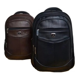 mochila bolsa masculina reforçada couro resistente ideal para trabalho escola faculdade