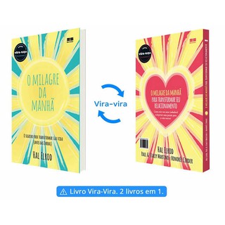 Livro Milagre da Manhã e Milagre da Manhã Relacionamentos - 2 Livros em 1 Livro - NOVO E LACRADO