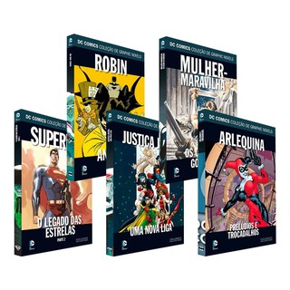 HQs Eaglemoss - DC Comics Graphic Novels - Capa Dura - Divesos Números para escolher (3)