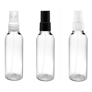 50 Frascos Pet 60 Ml Cilíndrico Válvula Spray para perfumes álcool líquido