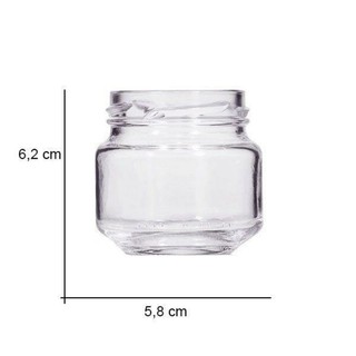 Pote de Vidro Papinha 120 ml (6 unidades) + Tampas (Free BPA) (3)