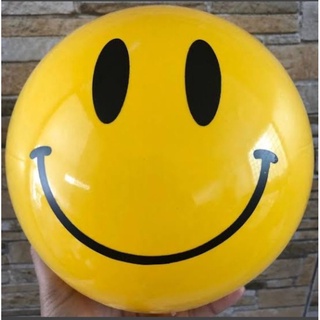 Bolas smile amarela 23 cm vinil sorrisos
