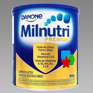 Fórmula infantil em pó Danone Milnutri Premium em lata 800g