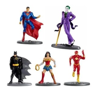 Bonecos DC Comics Liga da Justiça Heróis Batman Flash Mulher Maravilha Super Man Coringa Mattel
