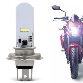 1x lampada H4 RH4 8000K led moto super branca efeito Xenon (1)