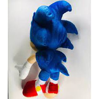 Boneco Sonic Pelucia 50cm grande lindo fofo antialergico azul (3)