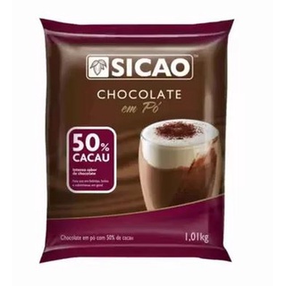 CHOCOLATE EM PÓ 50% CACAU SICAO 1,01KG