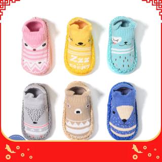 Sapato/Meia de Chão com Sola Macia/ Antiderrapante para Bebê / Criança