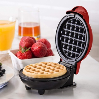 Máquina de waffle elétrica , máquina de cozinhar panquecas antiaderentes para o café da manhã das crianças 220V