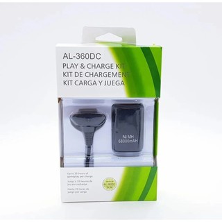 Kit Carregador + Bateria Para Controle Manete X-box 360