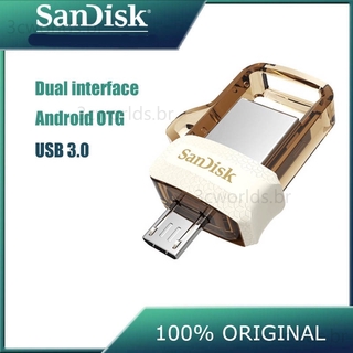 Sandisk Ultra 256gb Dual Drive M3.0 Para Dispositivos Android E Computadors Otg