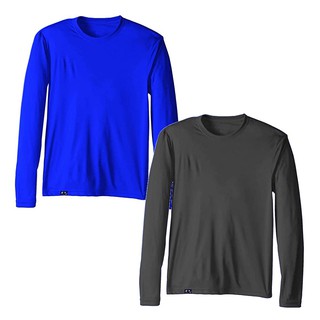 Kit com 2 Camisetas Proteção Solar Uv 50 Ice Tecido Gelado – Slim Fitness (1)