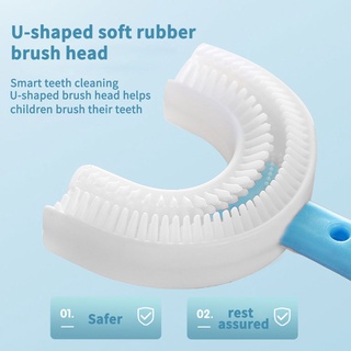 Escova De Dentes Infantil De Silicone Com Cabo Para Cuidado Oral 2-12 (8)