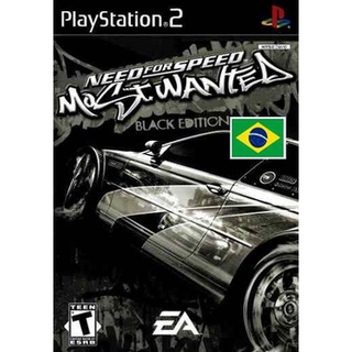 Need for Speed Most Wanted Black Edition em Português PS2 jogo Patchs REPRO