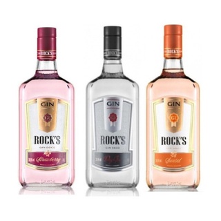 Gin Rocks Seco, Strawberry e Sunset 1 Litro (1)