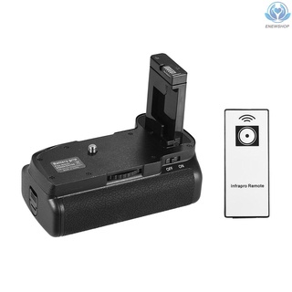 【enew】Vertical Battery Grip Holder for Nikon D5100 D5200 DSLR Camera EN-EL 14 Battery Powered with IR Remote Control