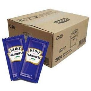 Maionese Heinz sachê 1 cx c/192 un ( envio imediato )