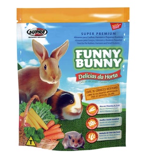 Funny Bunny 1.8g Delícias da Horta Ração Coelhos Hamster e Outros Pequenos Roedores