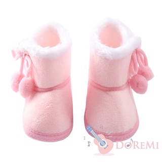 - Sapatos De Inverno Infantil Feminino Em Cores Únicas Pelúcias Patchwork (5)
