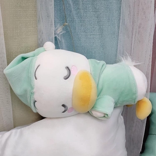 20 cm De Dormir Em Prone Posição Minha Melody Kuromi Nightcap Cinnamoroll Cão De Pelúcia Boneca De Pelúcia Anime Brinquedos De Pelúcia Presente Da Menina (5)