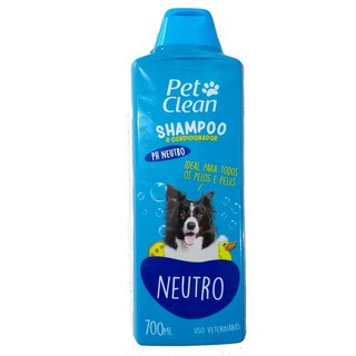 Shampoo Condicionador para Cachorro e Gato - Pet Clean Neutro