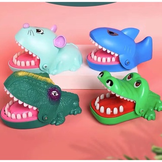 Brinquedo Crocodilo Engraçado Boca Jogo Dentista Mordida Dedo Jacaré Roleta Jogo Brinquedo Aleatório