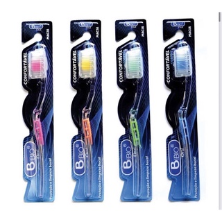 Escova de dente B-bio Adulto Macia Várias cores