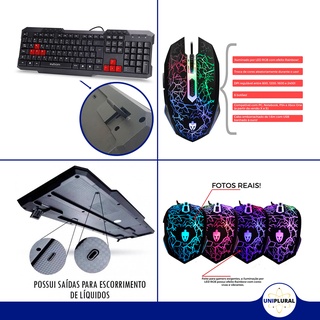 Kit Mobilador FF Completo Teclado Mouse Gamer Barato Para Free Fire Celular Menor Preço (4)