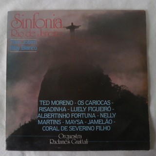 Lp Sinfonia Rio De Janeiro 1981 Tom Jobim, Billy Blanco, disco de vinil