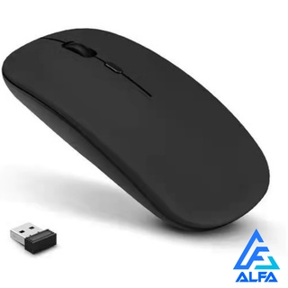 Mouse Sem Fio Óptico Ultrafino Slim USB para PC Computador Wireless Notebook 2.4 gb 1600 DPI