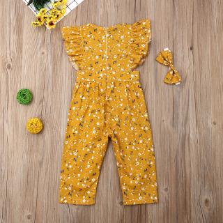 ❥Only➢Toddler Kid Baby Girl Set Clothes Floral Romper Jumpsuit Bodysuit Outfit (3)