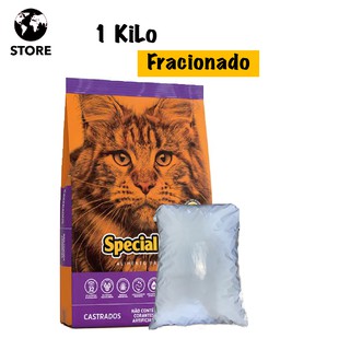 Ração Special Cat Premium para Gatos Adultos Castrados 1kg